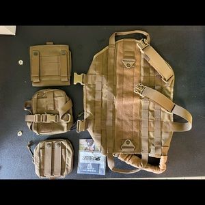 One Tigris tactical working dog vest